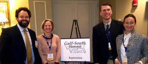 Pictured from left to right are McAbee, Holt, Lovvorn and Gustke.