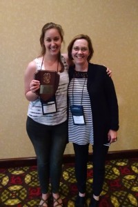 Millward with Dr. Panvini
