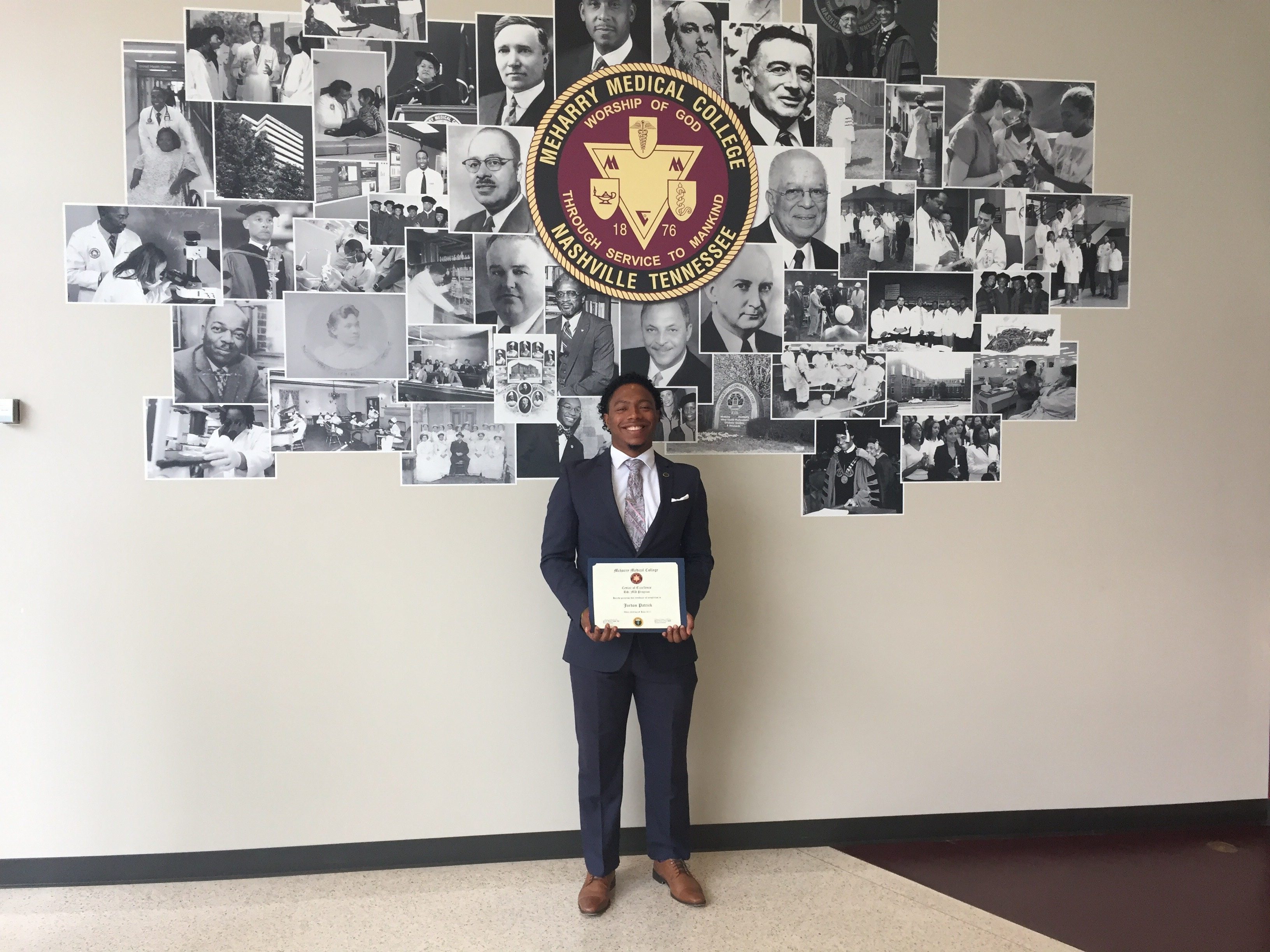 Patrick Completes Bs Md Program At Meharry Medical College