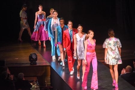 O'More College of Design Fashion Show, Franklin Theater in Franklin, Tennessee, May 10, 2018.